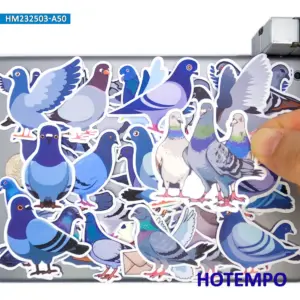 20/30/50PCS Pigeons Stickers