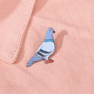 Pigeon Brooches
